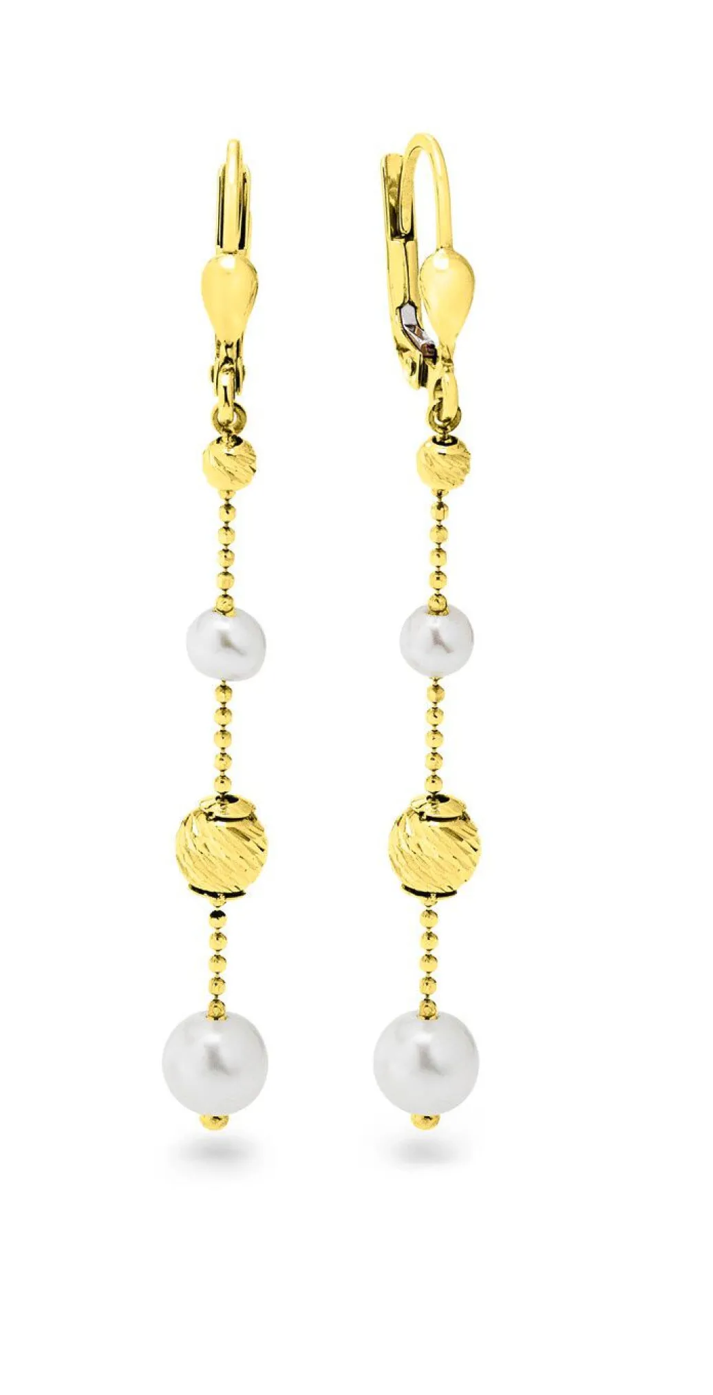 Outlet Ohrringe mit Süßwasser-Zuchtperlen Damen Ohrschmuck
