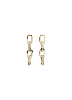 Sale Ohrstecker aus vergoldetem Edelstahl mit Kristallen Damen Modeschmuck|Armbänder