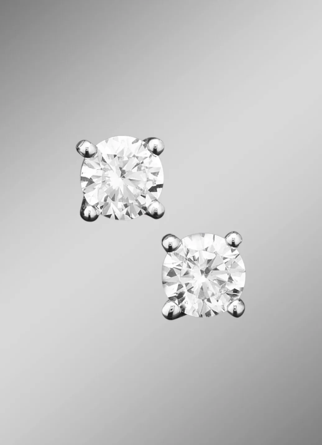 Hot Ohrstecker in Weißgold mit Brillant Damen Ohrschmuck