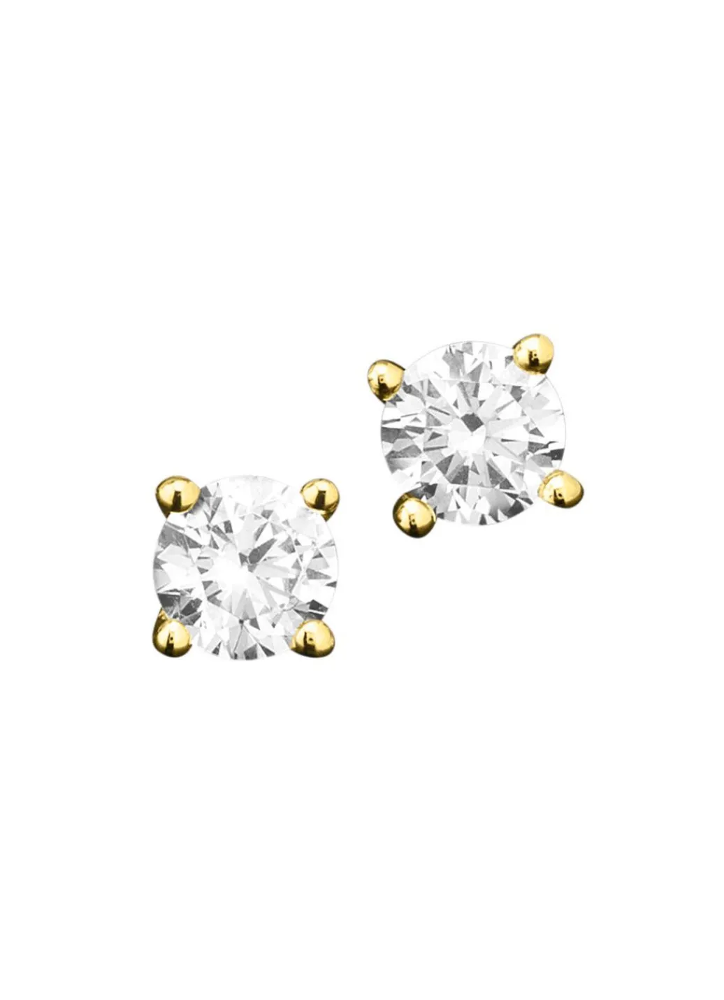 Hot Ohrstecker in Weißgold mit Brillant Damen Ohrschmuck