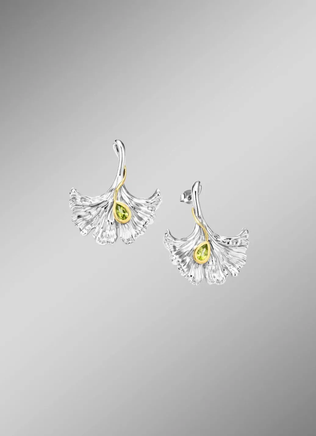 Ohrstecker mit Peridot Damen Ohrschmuck