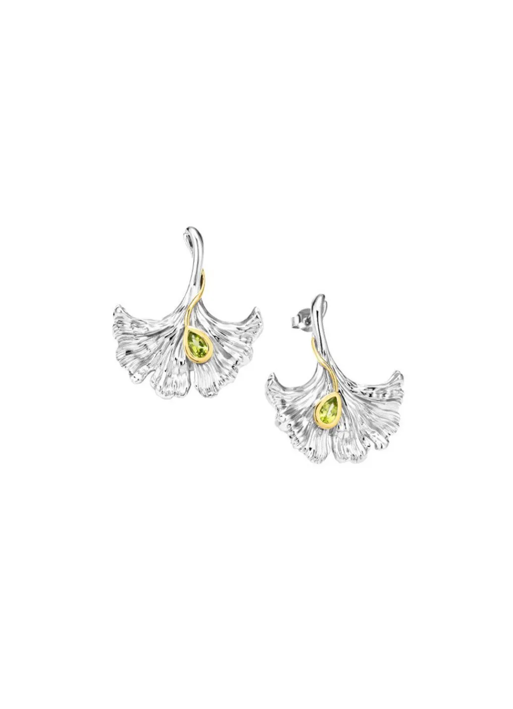 Ohrstecker mit Peridot Damen Ohrschmuck