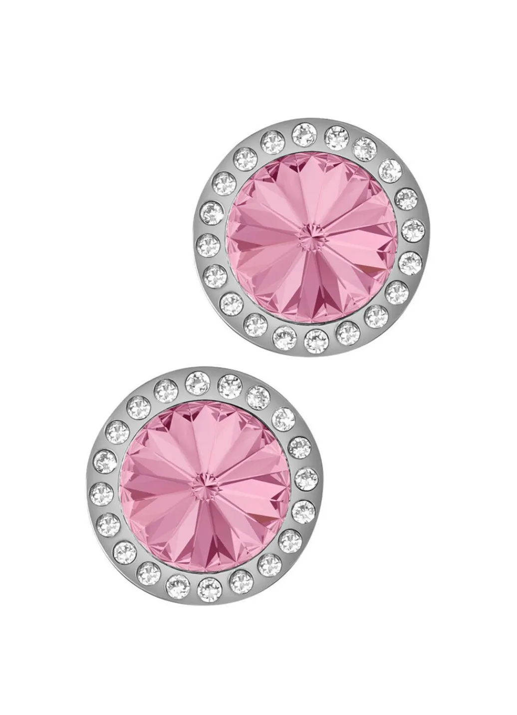 Ohrstecker mit Swarovski®-Kristallen in Pink Damen Ohrschmuck|Modeschmuck