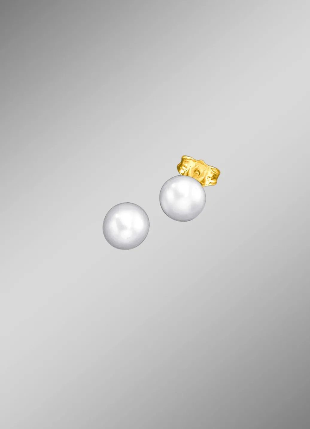 Ohrstecker mit Süßwasser-Zuchtperle Damen Ohrschmuck