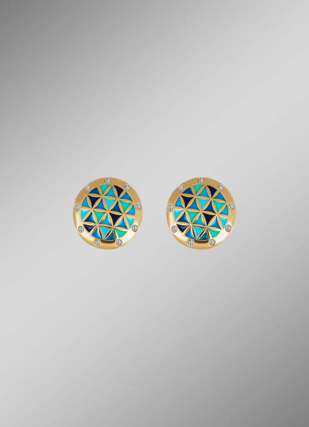 Hot Ohrstecker vergoldet Damen Modeschmuck|Ohrschmuck