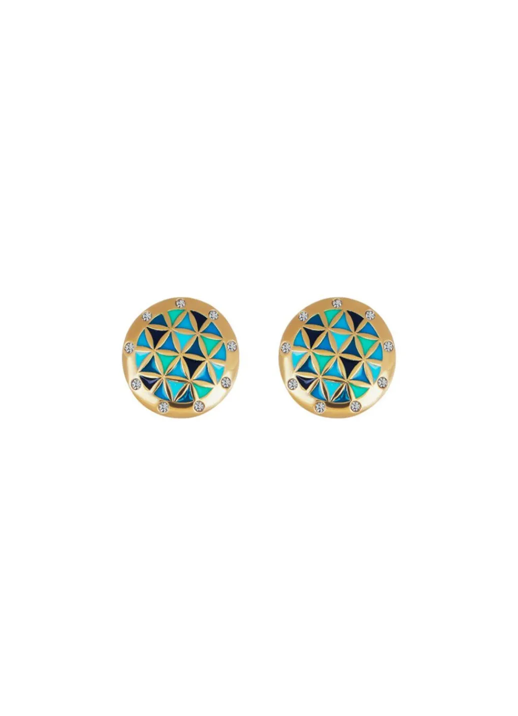 Hot Ohrstecker vergoldet Damen Modeschmuck|Ohrschmuck