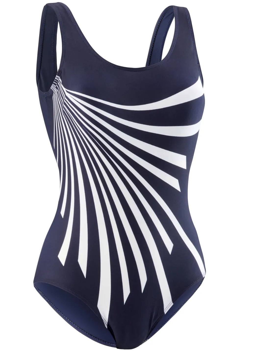 Damen Mona Badeanzüge<Pacific Fashion Badeanzug mit platziertem Druckdessin und Halbkorsage