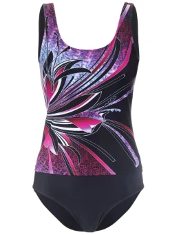 Damen Mona Tankinis<Pacific Fashion Tankini mit platziertem Druckdessin und Softschalen