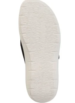 Online Pantolette mit Glitzersteinchen Damen Pantoletten