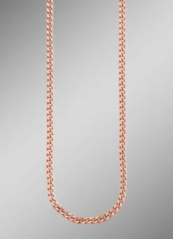 Hot Panzerkette in Roségold Damen Halsketten