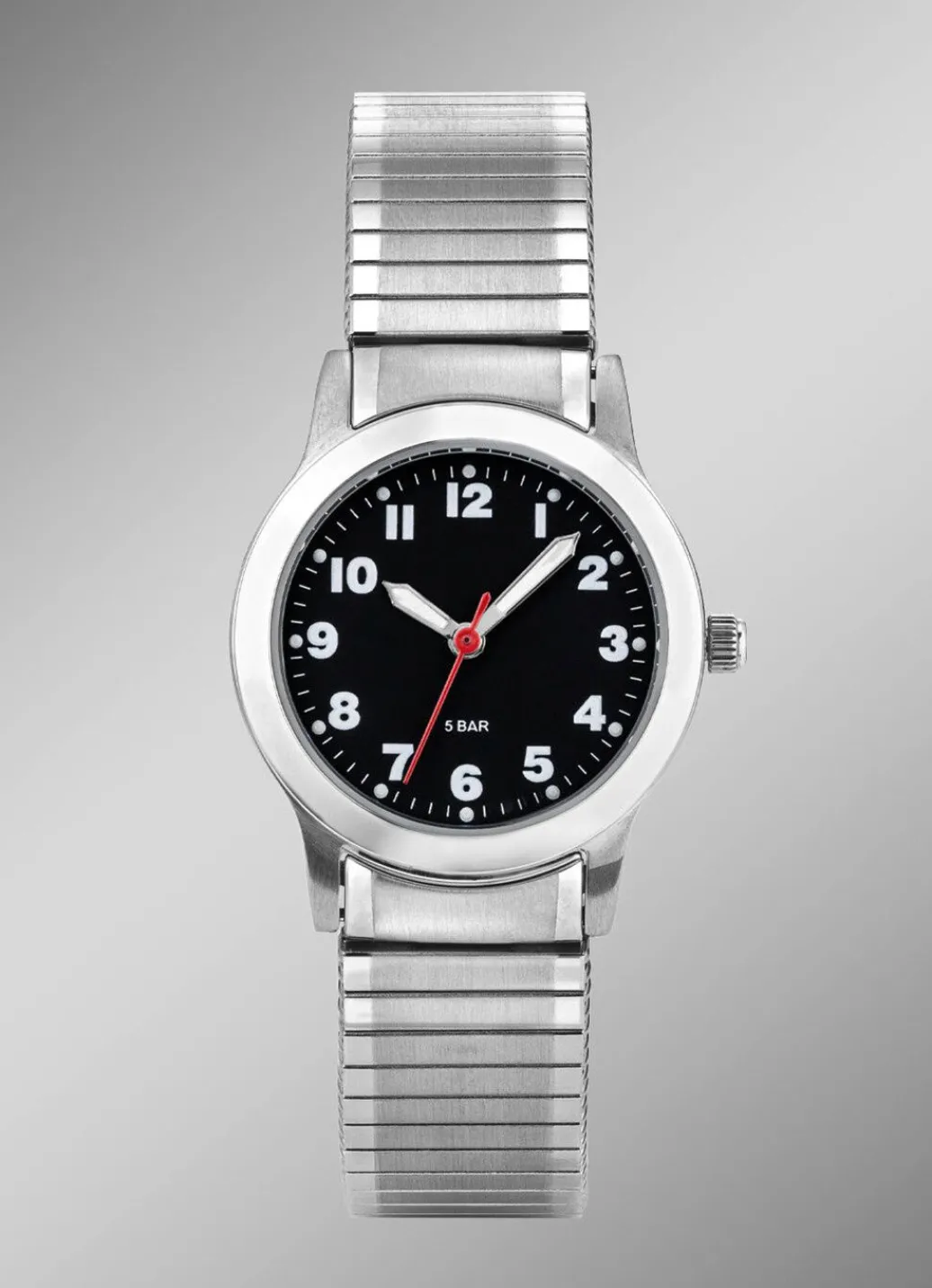 Para-Quartz-Damenuhr mit Edelstahlzugband Damen Quarzuhren