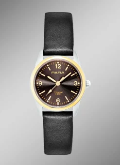 Sale Para-Quartz-Partneruhren mit Lederband Damen Quarzuhren|Quarzuhren