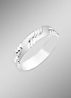 Hot Partnerring mit Diamantmuster Damen Ringe|Ringe
