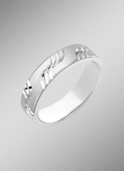 Hot Partnerring mit Diamantmuster Damen Ringe|Ringe
