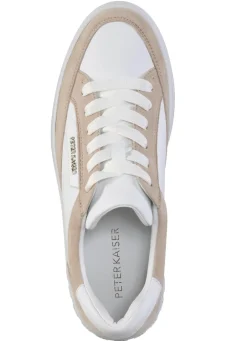 Clearance Peter Kaiser Schnür-Sneaker aus Nappa- und Veloursleder Damen Sneaker & Sportschuhe|Schnürschuhe