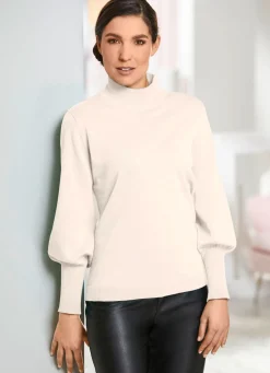 Damen Mona Pullover|Basics<Pima-Pullover in Feinstrick