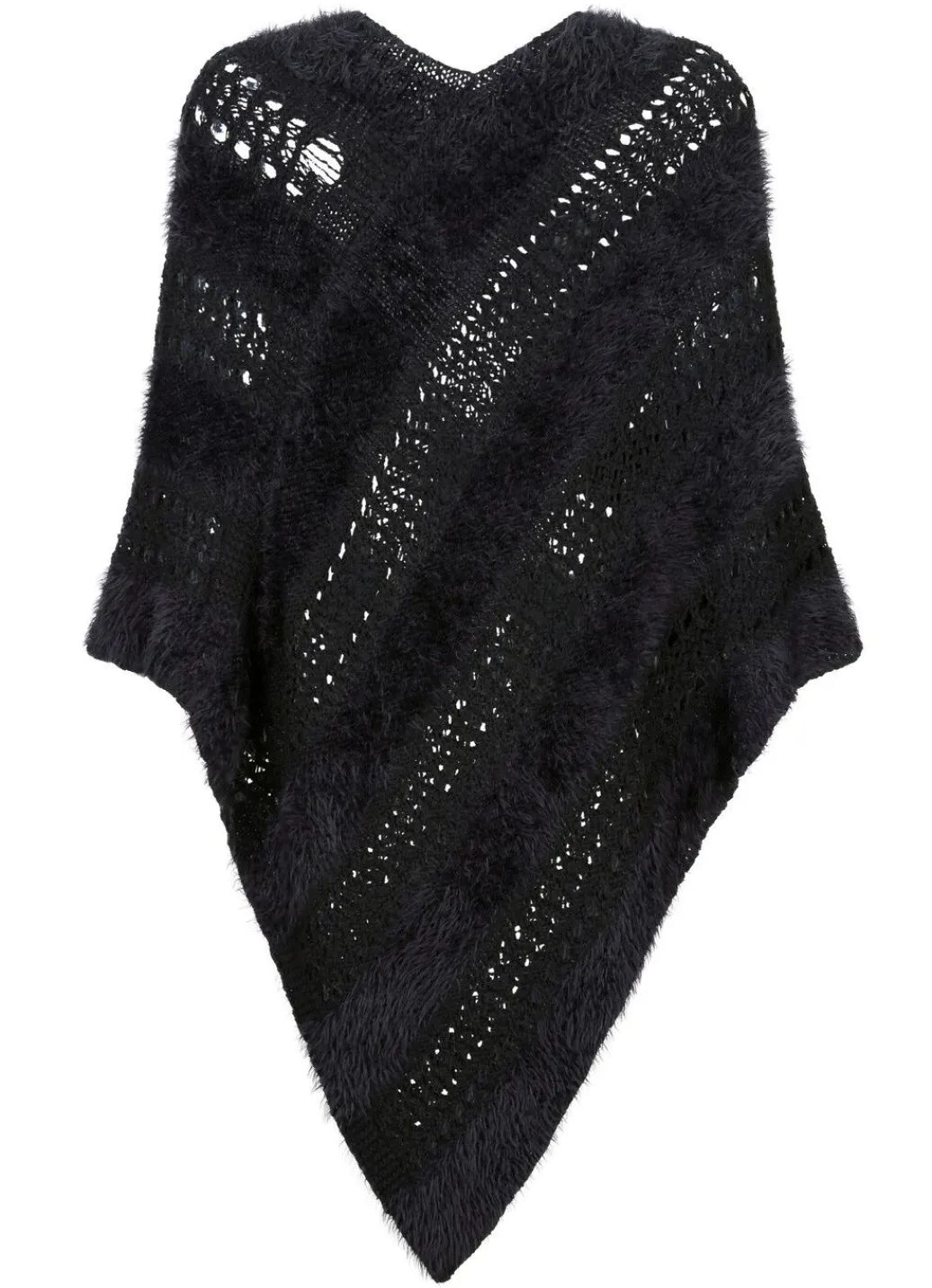 Damen Mona Basics<Poncho in Garnmix