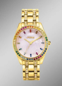 Sale Pools Quartz-Damenuhr mit Metallbandgehäuse Damen Quarzuhren