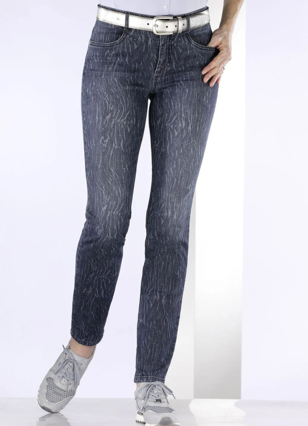 Damen Mona Jeans<Power-Stretch-Jeans