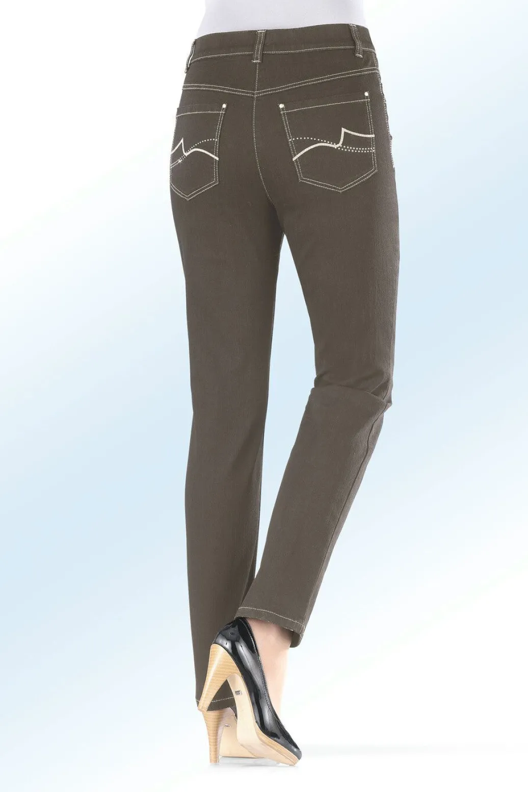 Damen Mona Lange Hosen|Jeans<Power-Stretch-Jeans