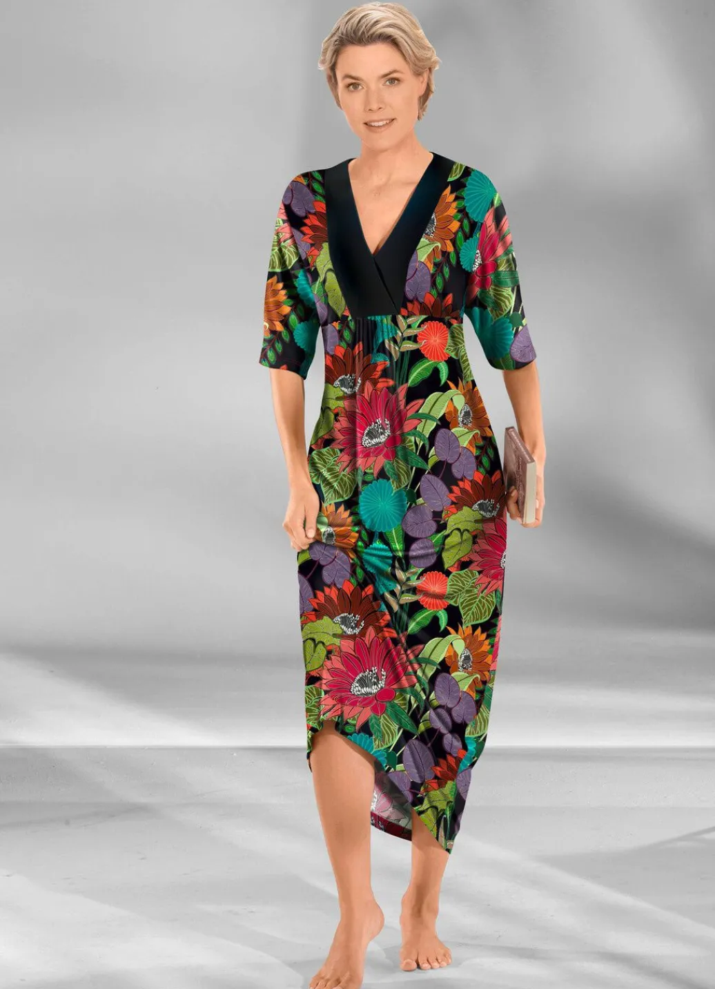Damen Mona Freizeitkleider|Hauskleider<Prachtvoller Kaftan in Premium-Qualität