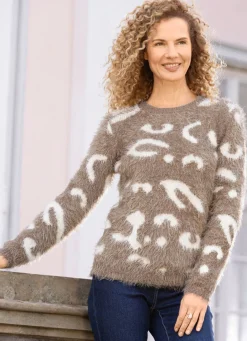 Damen Mona Pullover<Pullover aus superweichem Garn