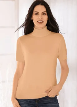 Damen Mona Pullover|Basics<Pullover in edel glänzender Qualität