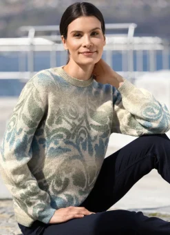 Damen Mona Abendmode|Pullover<Pullover in edlem Farbverlauf