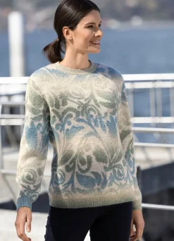 Damen Mona Abendmode|Pullover<Pullover in edlem Farbverlauf