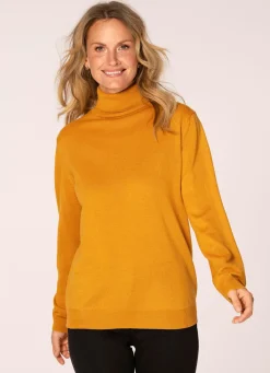 Damen Mona Basics|Pullover<Pullover in Feinstrick