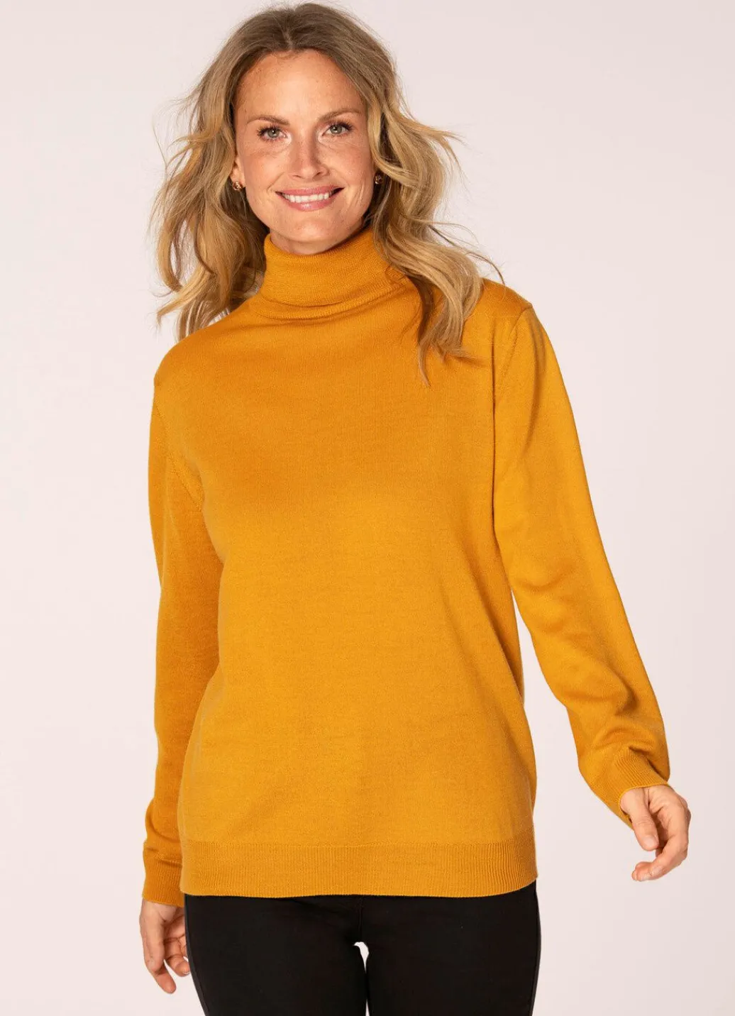 Damen Mona Basics|Pullover<Pullover in Feinstrick