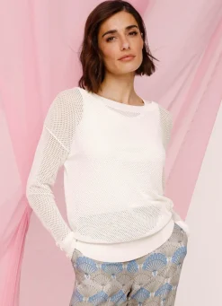 Damen Mona Pullover|Basics<Pullover in Feinstrick