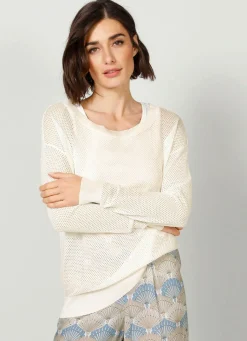 Damen Mona Pullover|Basics<Pullover in Feinstrick