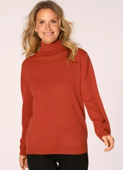 Damen Mona Basics|Pullover<Pullover in Feinstrick