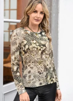 Damen Mona Abendmode|Pullover<Pullover in Feinstrick