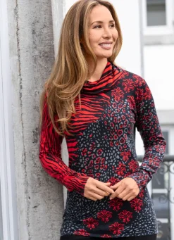 Damen Mona Abendmode|Pullover<Pullover in Feinstrick