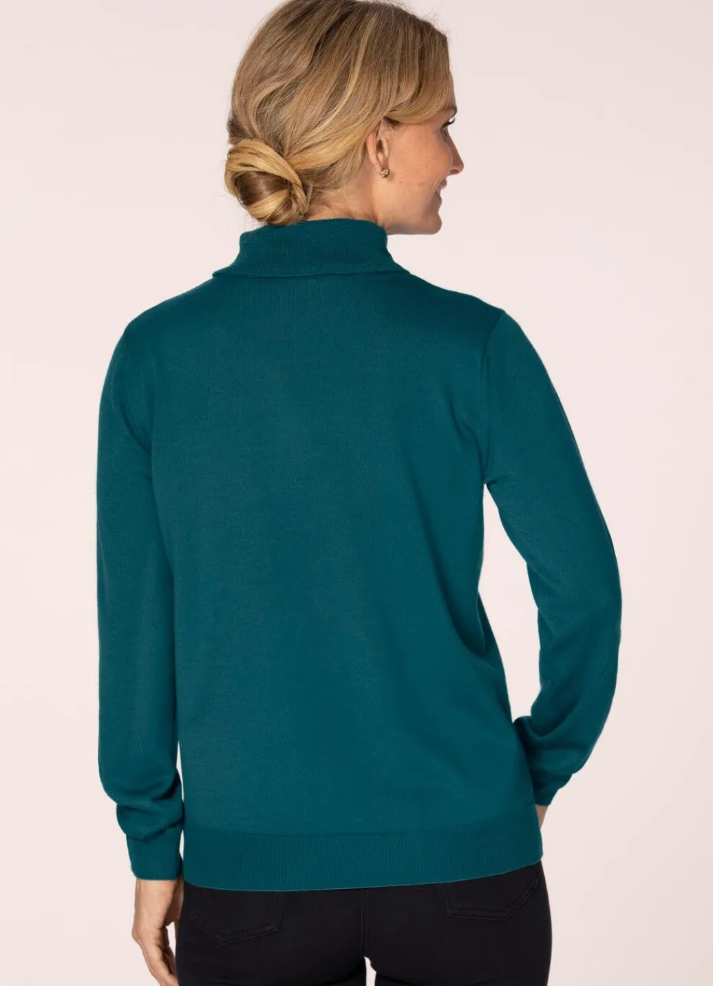 Damen Mona Basics|Pullover<Pullover in Feinstrick