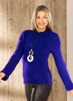 Damen Mona Pullover|Basics<Pullover in flauschig weichem Griff