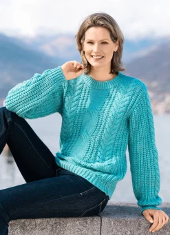 Damen Mona Pullover|Basics<Pullover in Grobstrick