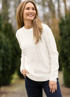 Damen Mona Basics|Pullover<Pullover in Mustermix