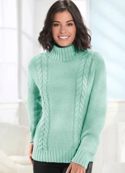 Damen Mona Pullover|Basics<Pullover in Reiskornstrick