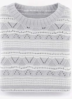 Damen Mona Pullover<Pullover in Ringeldessin