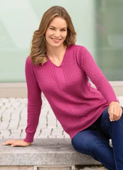 Damen Mona Basics|Pullover<Pullover in sehr weicher Qualität