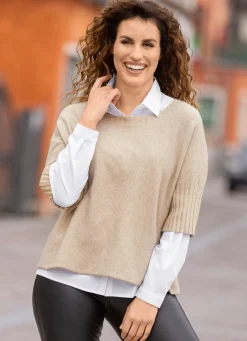 Damen Mona Basics|Pullover<Pullover in sehr weicher Qualität