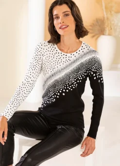 Damen Mona Pullover|Abendmode<Pullover in weichem Feinstrick
