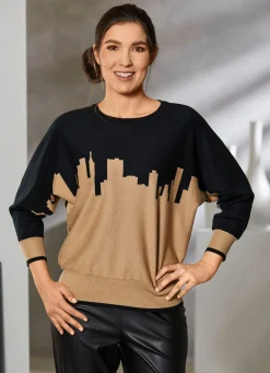 Damen Mona Pullover|Abendmode<Pullover in weichem Feinstrick