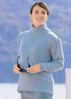 Damen Mona Abendmode|Basics<Pullover mit Alpaka
