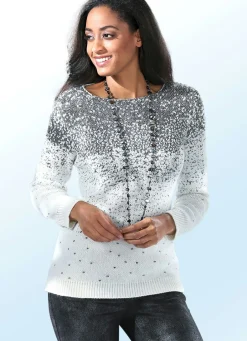 Damen Mona Pullover<Pullover mit Alpaka und Glitzer