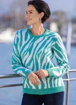 Damen Mona Pullover<Pullover mit flauschig weichem Griff