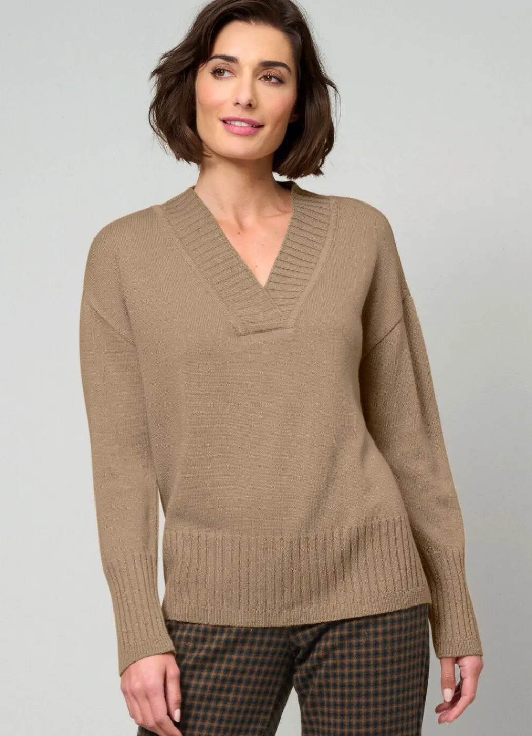 Damen Mona Pullover|Basics<Pullover mit Kaschmir